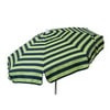 DestinationGear Euro 6' Umbrella Stripe Navy and Lime Beach Pole