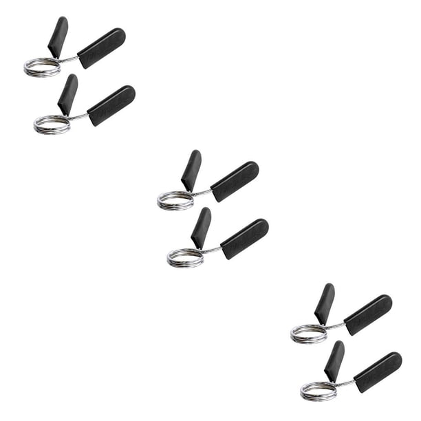 Soidarity 2 uds., Abrazaderas de resorte para barra, entrenamiento, levantamiento de pesas, fitness, liberación rápida, barra de pesas, cierres, clips, Type3 NO3 Soidarity CBP109250
