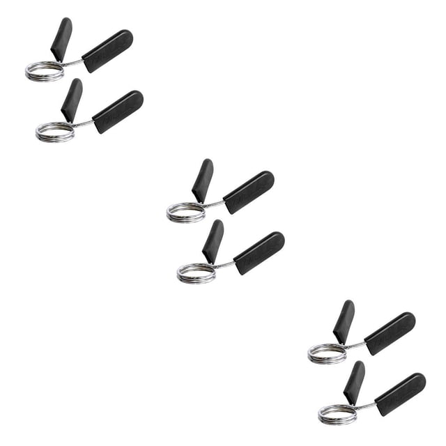 Soidarity 2 uds., Abrazaderas de resorte para barra, entrenamiento, levantamiento de pesas, fitness, liberación rápida, barra de pesas, cierres, clips, Type3 NO3 Soidarity CBP109250