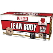 Labrada Lean Body Ready to Drink Protein Shakes, Chocolate, 40g Protein, 17 Fl Oz, 12 Ct