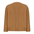 thumbnail image 3 of WANPIDAN Womens Cardigan V Cardigan Women Sweaters for Fall And Winter Tan Open Sweater Sleep Cardigan Sheer Cardigan Massage Sweater Open Knit Tops for Women Womens plus Size Sweaters Warm Cardigans, 3 of 3