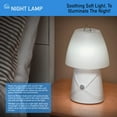 thumbnail image 5 of (3 pack) 6047934 NIGHT LGHT LAMP ASST Sensor Brite Dream Glow Color Changing Night Light Lamp (Pack of 1), 5 of 8