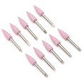 thumbnail image 3 of Juego de Fresas Pulidoras Dentales de Baja Velocidad 10 Piezas de Brocas Rosas para Curado Dental Resina Compuesta y Dientes de Cerámica Fácil de TransportarCurvo Alto ANGGREK  Otros, 3 of 8