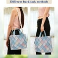 thumbnail image 4 of FORMRS Womens Corduroy Tote Bag Crossbody Shoulder Handbag with Pocket, Beige Art Pattern, 4 of 7