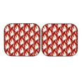 thumbnail image 7 of Disketp 2 Piece Fire Symbols Pattern Windshield Sunshades,Folding Windshield Sun Shade For Car Suv Trucks Sedan,Blocks Uv Rays Sun Visor Protector-Large, 7 of 7