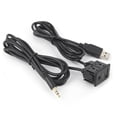 thumbnail image 2 of AUX USB Audio Cable, High Speed Data Transfer AUX Extension Cable  for Most Car for Marine, 2 of 7