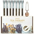 thumbnail image 5 of Thoughtfully Gourmet Tea Box Gift Set, Loose Leaf Tea Therapy Sampler Variety Pack, 7 Flavors, 5 of 9