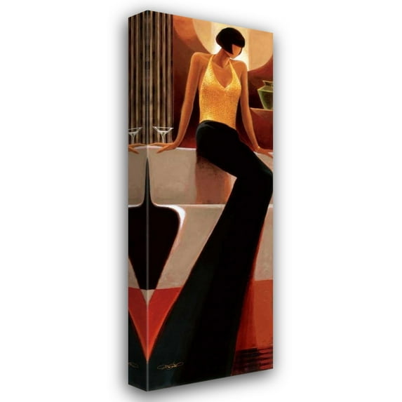 Keith Mallett 9x18 Gallery Wrapped Canvas Wall Art Titled - Mystique
