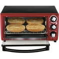 thumbnail image 2 of Hamilton Beach 4-Slice Red Toaster Oven, 2 of 5