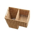 thumbnail image 5 of Kouboo Wicker Step Basket, Hand Woven Multi Storey House Staircase Basket Bin, Shoe Organizing, Laundry Gathering, Natural, 5 of 5