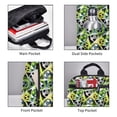 thumbnail image 4 of Naloa Football Doodle Print Lightweight DayBackpack Suitable for school, work, shopping, travel, etc., 4 of 5