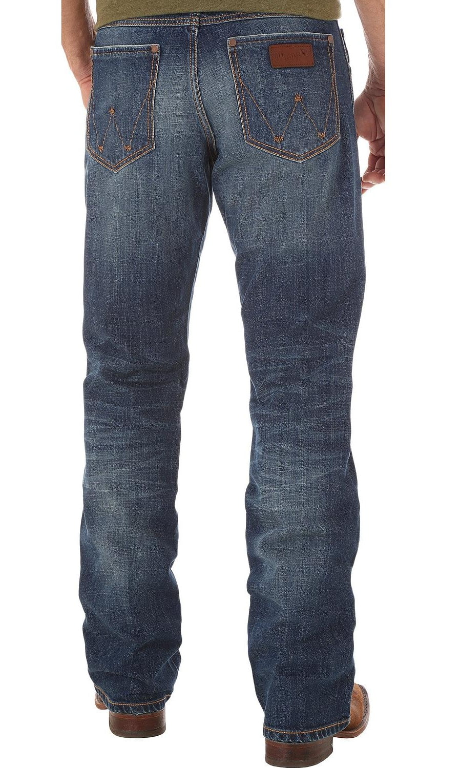 wrangler relaxed fit bootcut jeans walmart