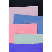 ToBeInStyle Women's 6 Pack Control Shaping Booty Shorts Boyshorts Seamless Underwear