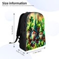 thumbnail image 4 of Balery St. Patrick's Day USA Flag Mochila - Mochila Estilosa y Duradera para Laptop de 15 Pulgadas con Tela Oxford Impermeable, 4 of 8