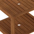 thumbnail image 4 of Mesa Furinno FG19840T Tioman de madera dura, 90 x 43 x 45 cm, color natural, 4 of 6