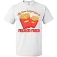 thumbnail image 3 of Inktastic My Love Language is French Fries T-Shirt, 3 of 5