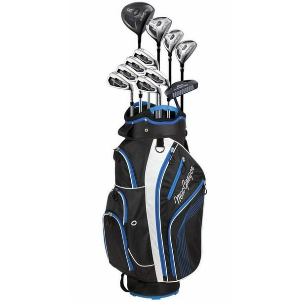 MacGregor DCT2000 Premium Golf Package Set with Titanium Driver and Stainless Clubs, ALL