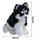 thumbnail image 3 of Juguete de felpa realista de perro Husky, felpa suave, cierre de esqueleto, decorativo, para habitaciones infantiles, decoración de coches, regalo, 3 of 8