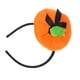thumbnail image 3 of Diadema de Halloween con forma de sombrero de calabaza, tocado para el pelo para fiesta de disfraces, mascarada (naranja), 2 uds., 3 of 5