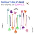 thumbnail image 5 of Neliblu Sticky Fingers - Fun Toys - Party Favors - Stocking Stuffers - 24 Count Wacky Fun Stretchy Glitter Sticky Hands, Party Favors, Birthday Parties,Toys for Sensory Kids, 5 of 7