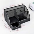 thumbnail image 6 of SAYFUT Office Desk Organizer Pen Holder Supplies Table File Desktop Cady w/6 Components, 6 of 8