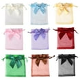 thumbnail image 2 of 20pcs/Lot Bow Organza Jewelry Bags 9x12 10x15 13x18cm Wedding Party Jewelry Candy Drawstring Packaging Pouch Gift Bag Wholesale 11grey 9x12cm, 2 of 6