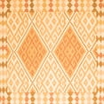 thumbnail image 1 of Ahgly Company Indoor Square Southwestern Orange Country Area Rugs, 5' Square, 1 of 1