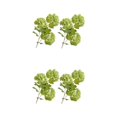 thumbnail image 2 of Toystoory 2 piezas elegante de flor artificial amplia aplicación bajo mantenimiento larga duración verde verde 2Conjunto, 2 of 6