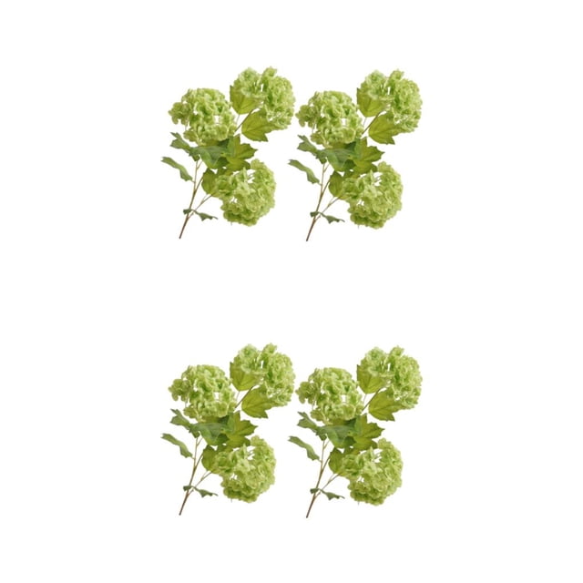Flores artificiales Kearding 2Conjunto verde bajo mantenimiento apariencia realista
