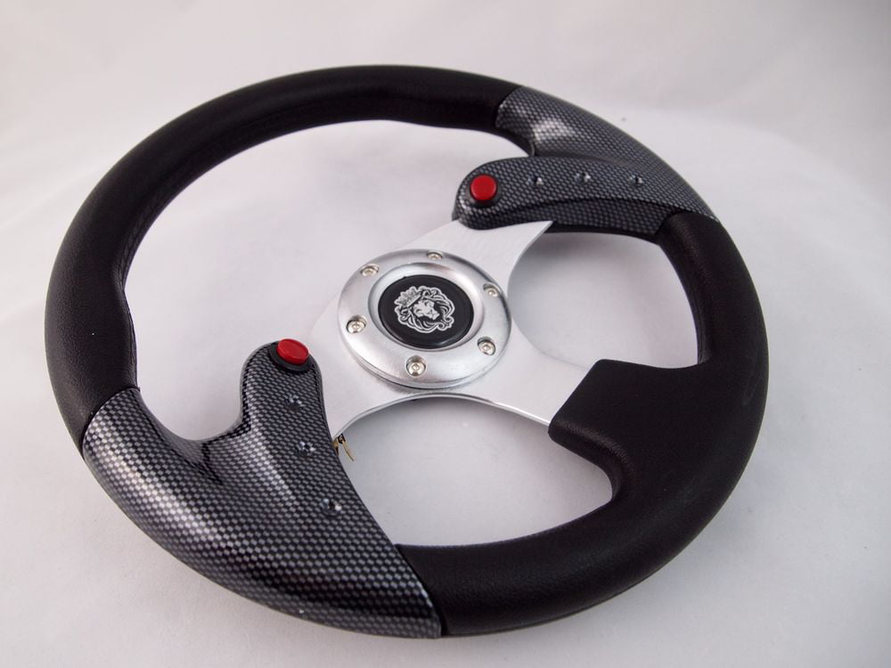 Blue Steering Wheel with Adapter for RZR 570 800 900 1000 