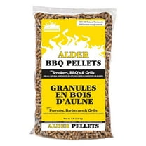 Smokehouse Alder Wood Pellets, Drier & Bark-Free for Premium Smoke Flavor, 5 Pounds