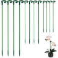 thumbnail image 1 of Soporte para plantas, 30 piezas de varillas de soporte para plantas, 17 cm/27 cm/37 cm, soporte reutilizable para plantas de interior, fijación del crecimiento de las plantas, para plantas a, 1 of 5