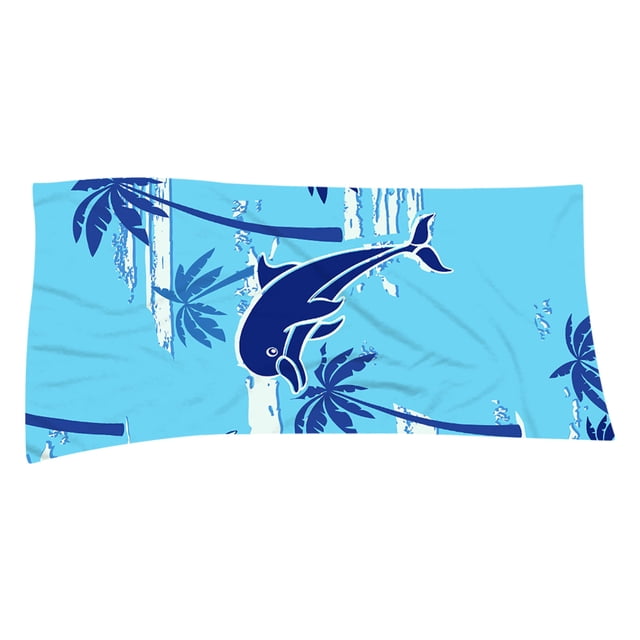 Microfiber Beach Towel Sandproof 70 cm x 150 cm Lightweight Quick-Drying Travel Towel For Beach Pool Yoga Camping