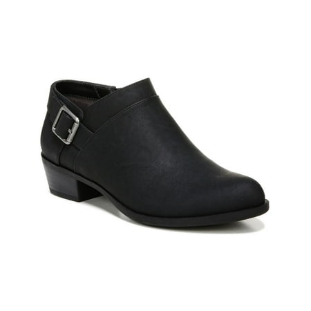 

LifeStride Womens Alexi Faux Leather Zip Up Ankle Boots
