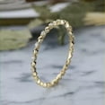 thumbnail image 4 of Charm 18k Yellow Gold Plated Ring Cubic Zircon Anniversary Jewelry Sz 6-10, 4 of 8