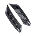 thumbnail image 3 of jiaping 2 Pieces Car Headlight Eyebrow s Eyebrow Cover Decoration for Automotive A Carbon Fiber Black, 3 of 9