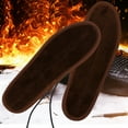 thumbnail image 5 of SPRING PARK 1 Pair Insoles USB Charging Outdoor Electric Heated Foot Warmer Sports Shoes Pad, 5 of 7