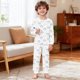thumbnail image 5 of Conjuntos de blusas y camisas de cuello redondo y manga larga para niños y niñas con estampados de grafitis de interés, camisetas con cuello redondo, pantalones casuales, tops y pantalones para niñas., 5 of 8