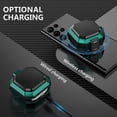 thumbnail image 4 of (with Secure Lock) Armor Case Cover for Samsung Galaxy Buds2 Pro Case(2022) /Galaxy Buds Pro Case(2021) /Galaxy Buds 2 Case (2021) -Green, 4 of 5