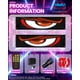 thumbnail image 2 of YOUBISON Ojos LED Demoníacos Flexibles 2 unidades 23"x5", Control por App, IP65, 2 of 9
