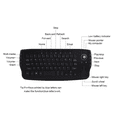 thumbnail image 5 of JOMAA Wireless Trackball Keyboard 2.4G Mini Keyboard Music Ergonomic Keyboard with trackball and Scroll Wheel, 5 of 7