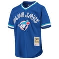 thumbnail image 2 of Youth Mitchell & Ness Roberto Alomar Royal Toronto Blue Jays Cooperstown Collection Mesh Batting Practice Jersey, 2 of 3
