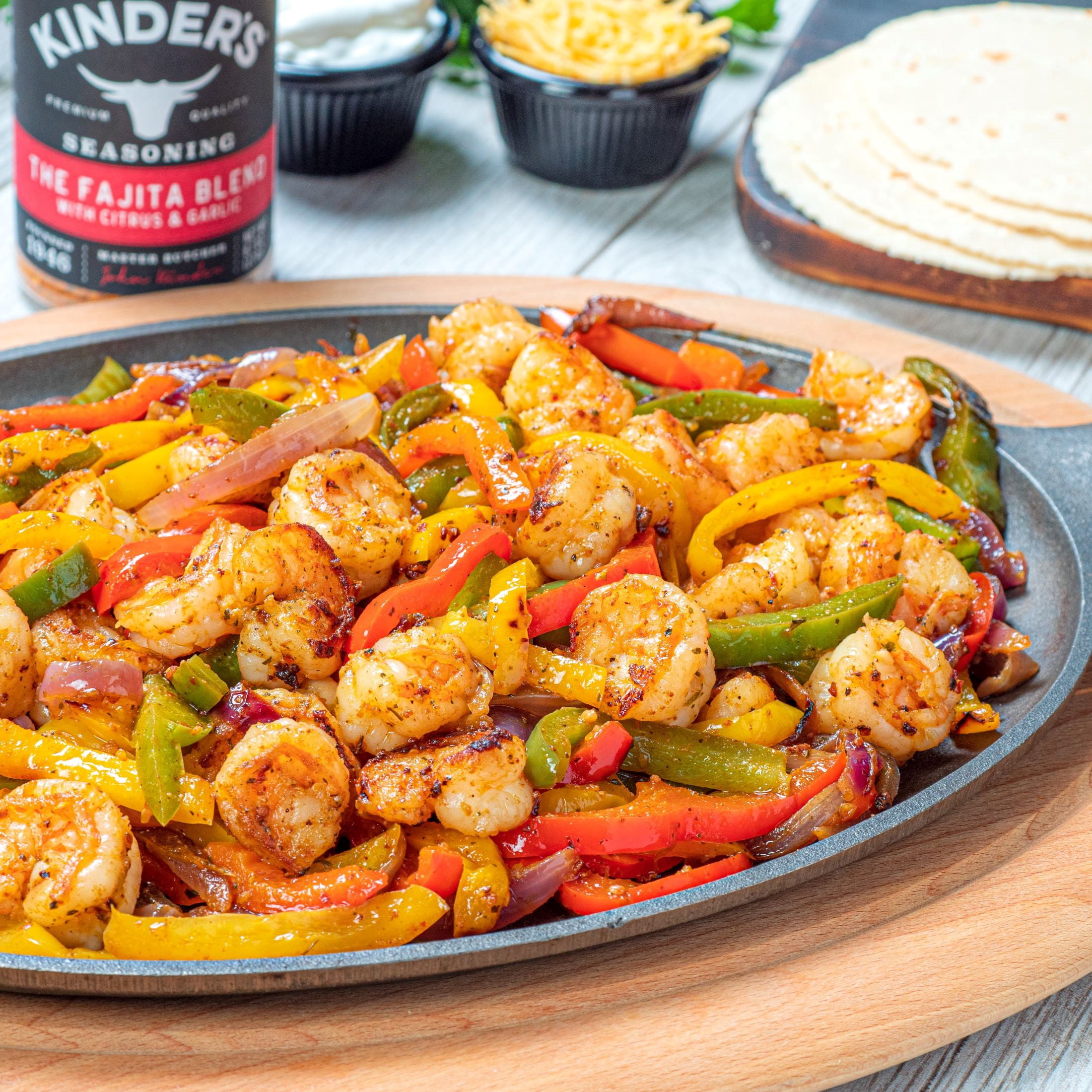 Kinder's The Fajita Blend Seasoning with Citrus and Garlic, 5.1 oz