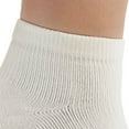 thumbnail image 3 of Ames Walker AW Style 140 Coolmax 20-30 mmHg Firm Compression Anklet Socks White Medium, 3 of 4