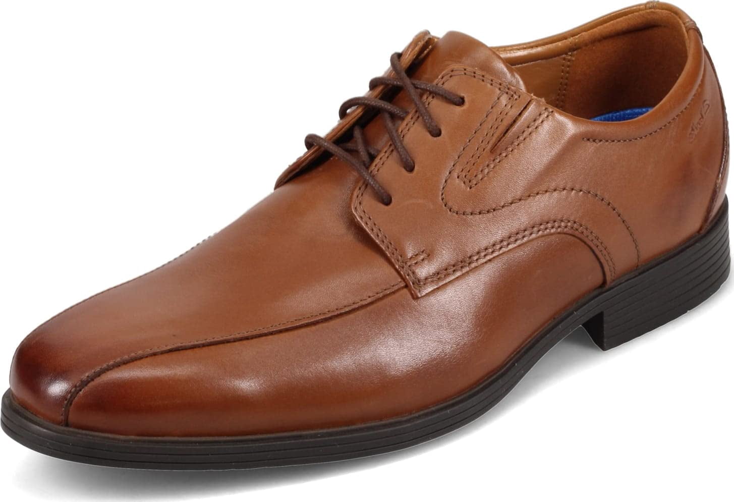 Clarks Whiddon Pace Dark Tan Leather 11 