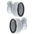 thumbnail image 3 of Compatible avec Intex 25009 Adaptateur de Conversion de Tuyau B Kit (Paire) Pièce de Rechange, 3 of 3