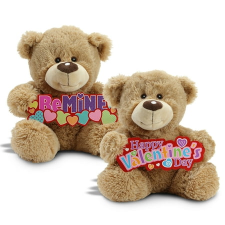 12 inch Valentine Banner Bear