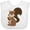 AA-White, variant on Inktastic Squirrel Boys or Girls Baby Bib