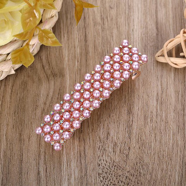CHAO 1 paquete de pinzas para el cabello con perlas, pinzas para el cabello con perlas de imitación, accesorios para el cabello para damas y niñas, fiestas, bodas, uso diario