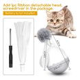 thumbnail image 3 of Ourlova Interactive Cat Motion Toy Pet Smart Electronic Tumbler Ball Cat Toy Chaser for Kittens Entertainment Exercise, 3 of 9